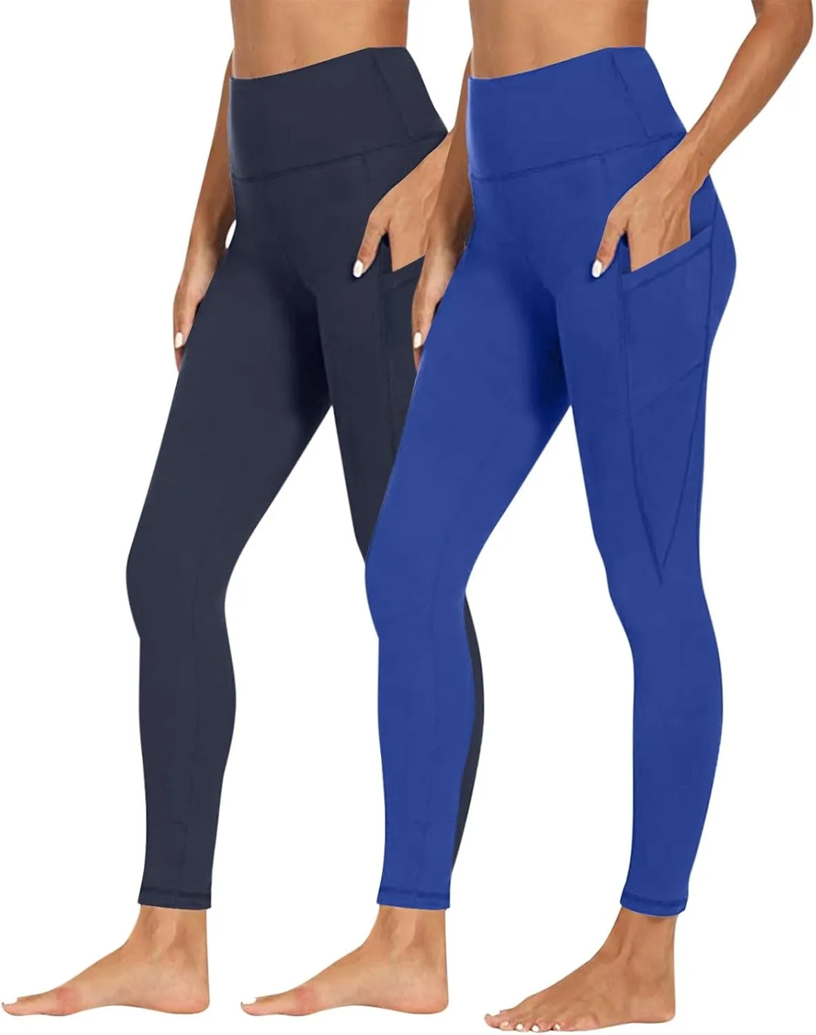Womens Pants Trendy, Bell Bottom Yoga Pants,Womens Legging with Pockets,Athletic Pants for Women with Pockets