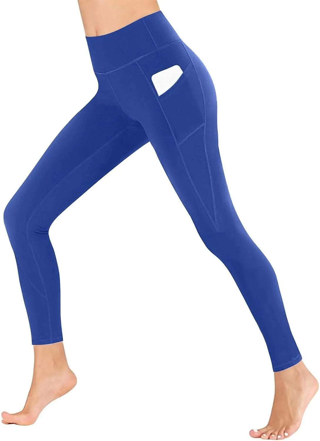Womens Pants Trendy, Bell Bottom Yoga Pants,Womens Legging with Pockets,Athletic Pants for Women with Pockets