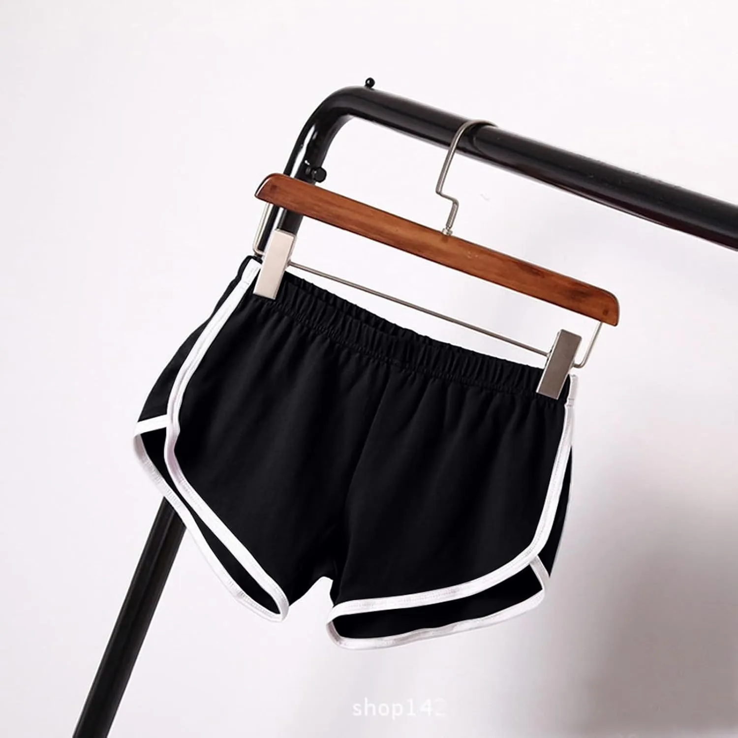Women's Quick-Dry Running Shorts Workout Sport Layer Active Shorts with Pockets