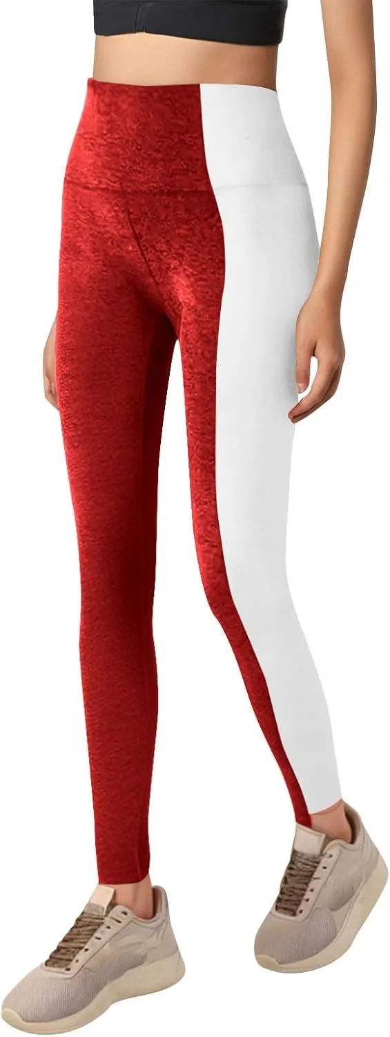 Womens Tummy Control Leggings High Waisted Casual Leggings Workout Pants for Loose Fit Fashion Leggings for 2025