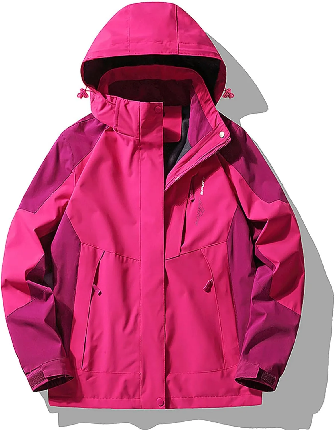 Women's Waterproof Cycling Jackets Outdoor Rain Jacket Packable Windproof Lightweight Windbreakers Running Jackets