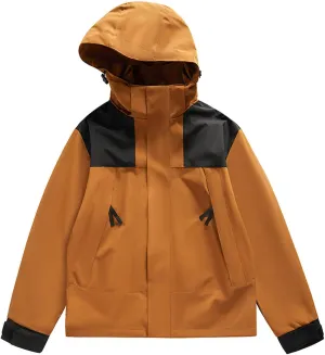 Women's Waterproof Rain Coats Packable Rain Jacket Breathable Hooded Raincoats Windbreaker With Pockets For Outdoor