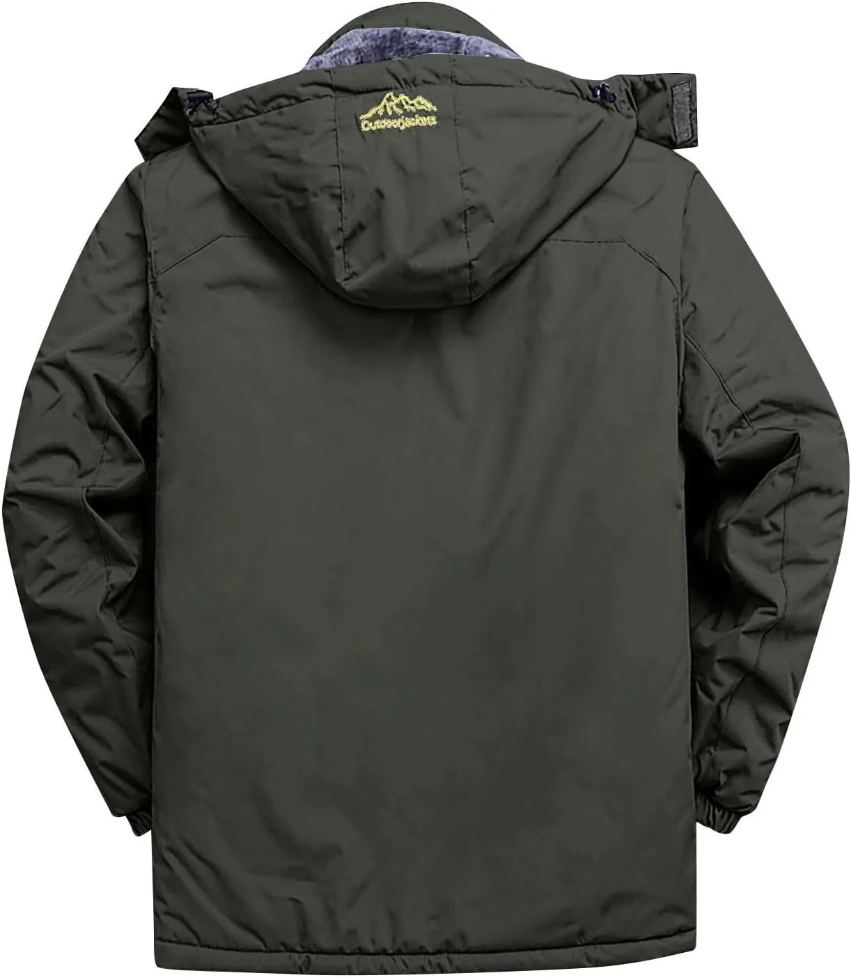 Women's Waterproof Winter Insulated Jackets Mountain Waterproof Snow Ski Jacket Windproof Hooded Fleece Lined Jacket