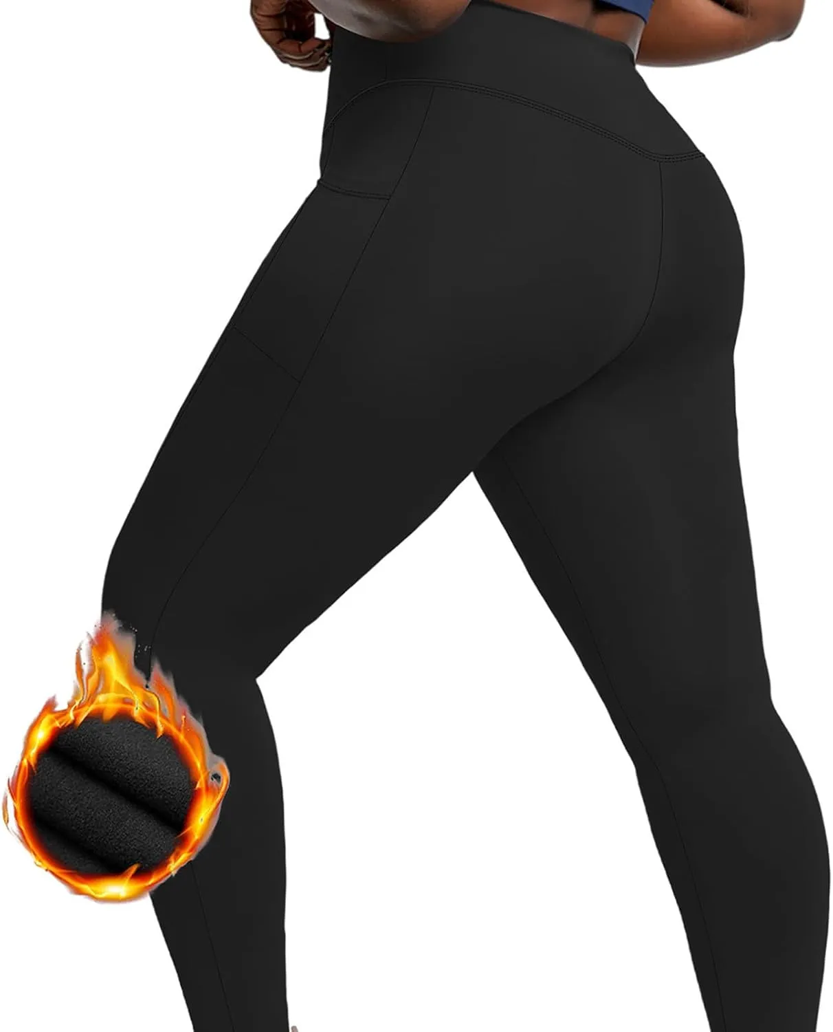 Womens Workout Leggings High Waisted, Plus Size Gym Clothes for Women,Tall Leggings for Women Long 34 Inseam
