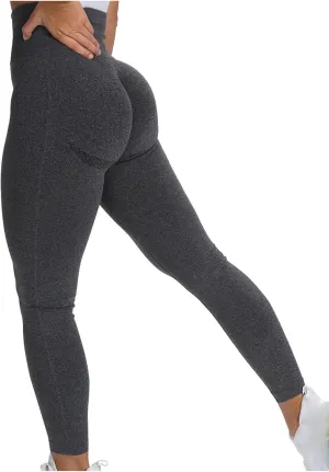 Women's Workout Leggings, High Waisted, Tummy Control, Yoga Pants, Office Dress, Petite, Tall, Black
