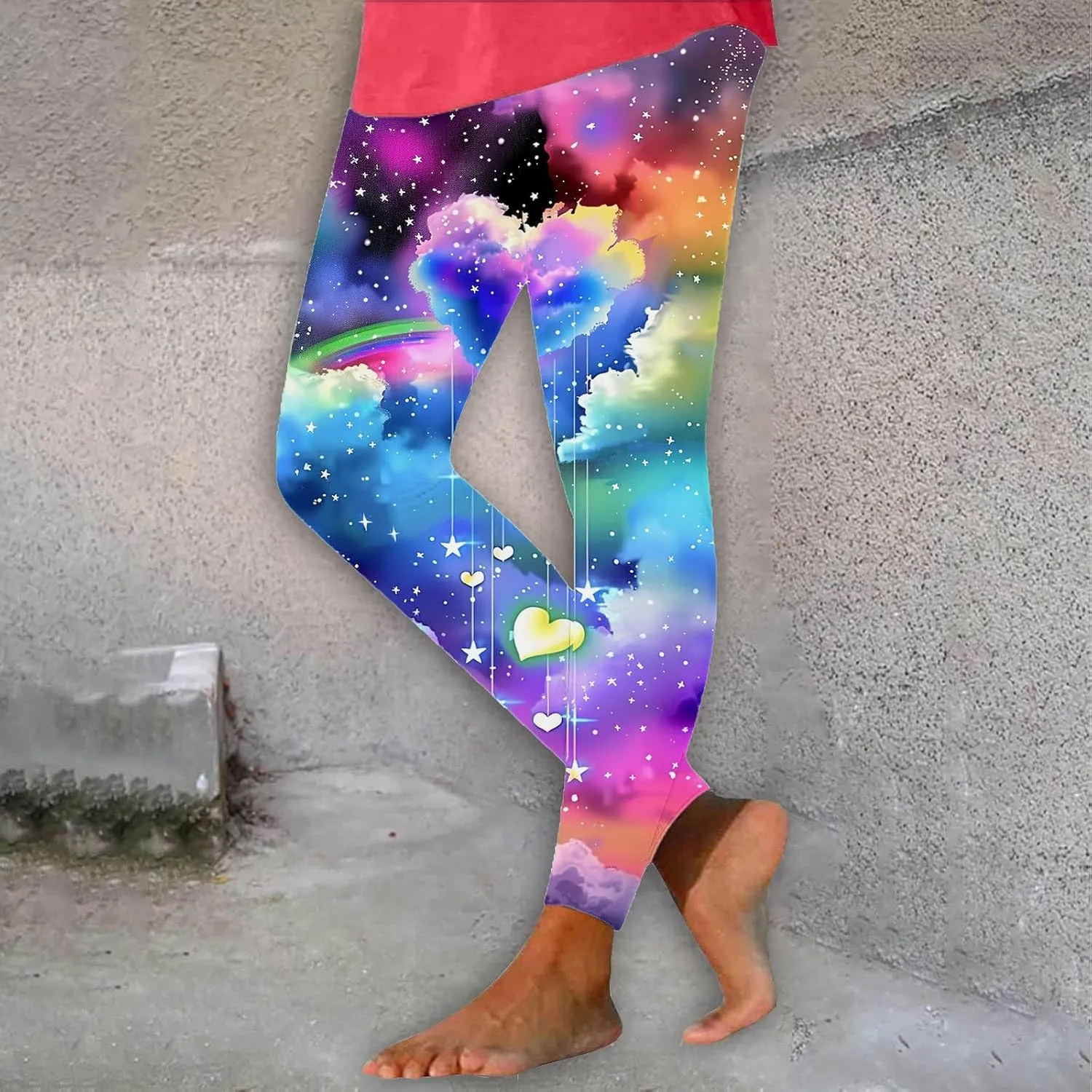 Womens Workout Pants with Pockets, Stretchy Dress Pants for Women,High Waisted Compression Leggings