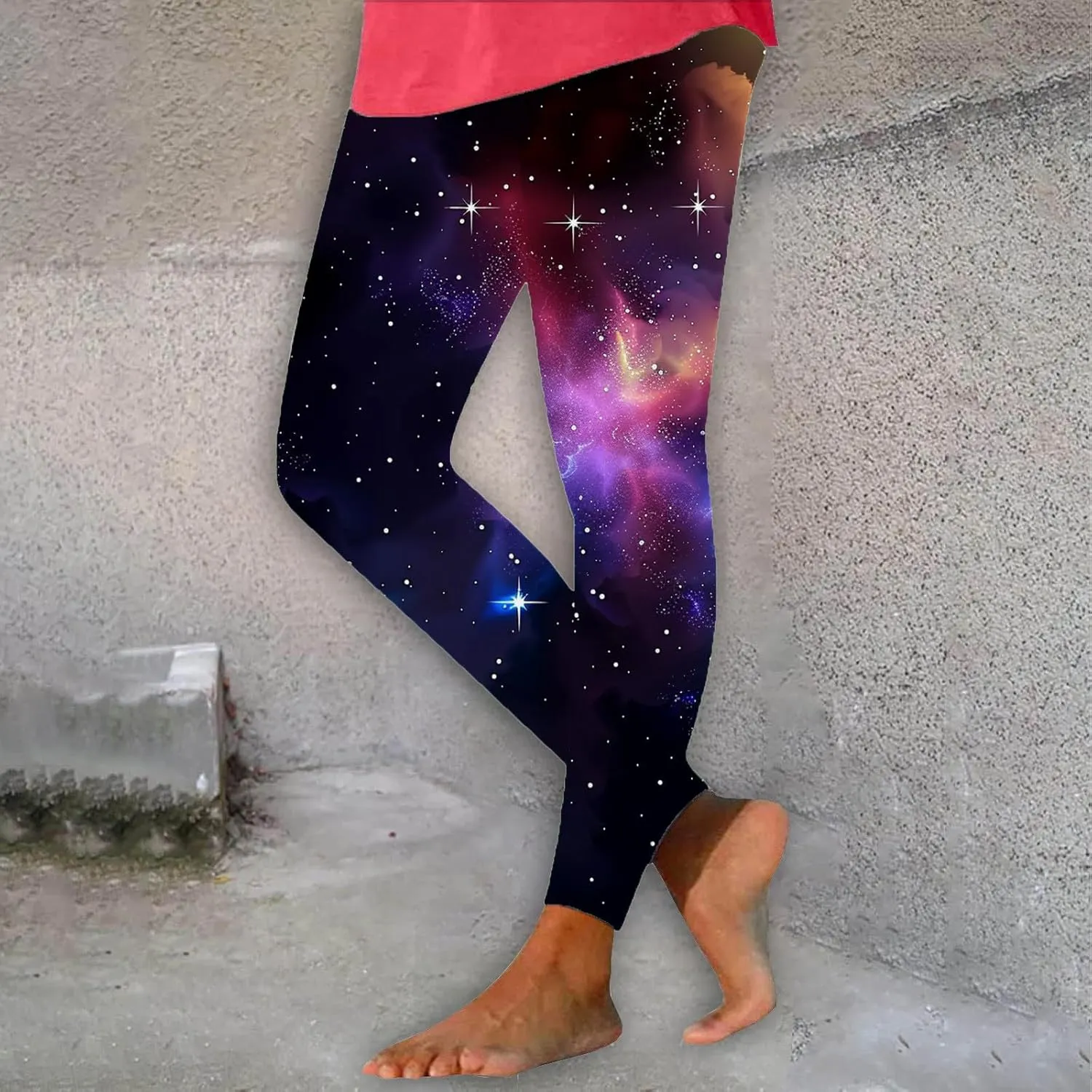 Womens Workout Pants with Pockets, Stretchy Dress Pants for Women,High Waisted Compression Leggings
