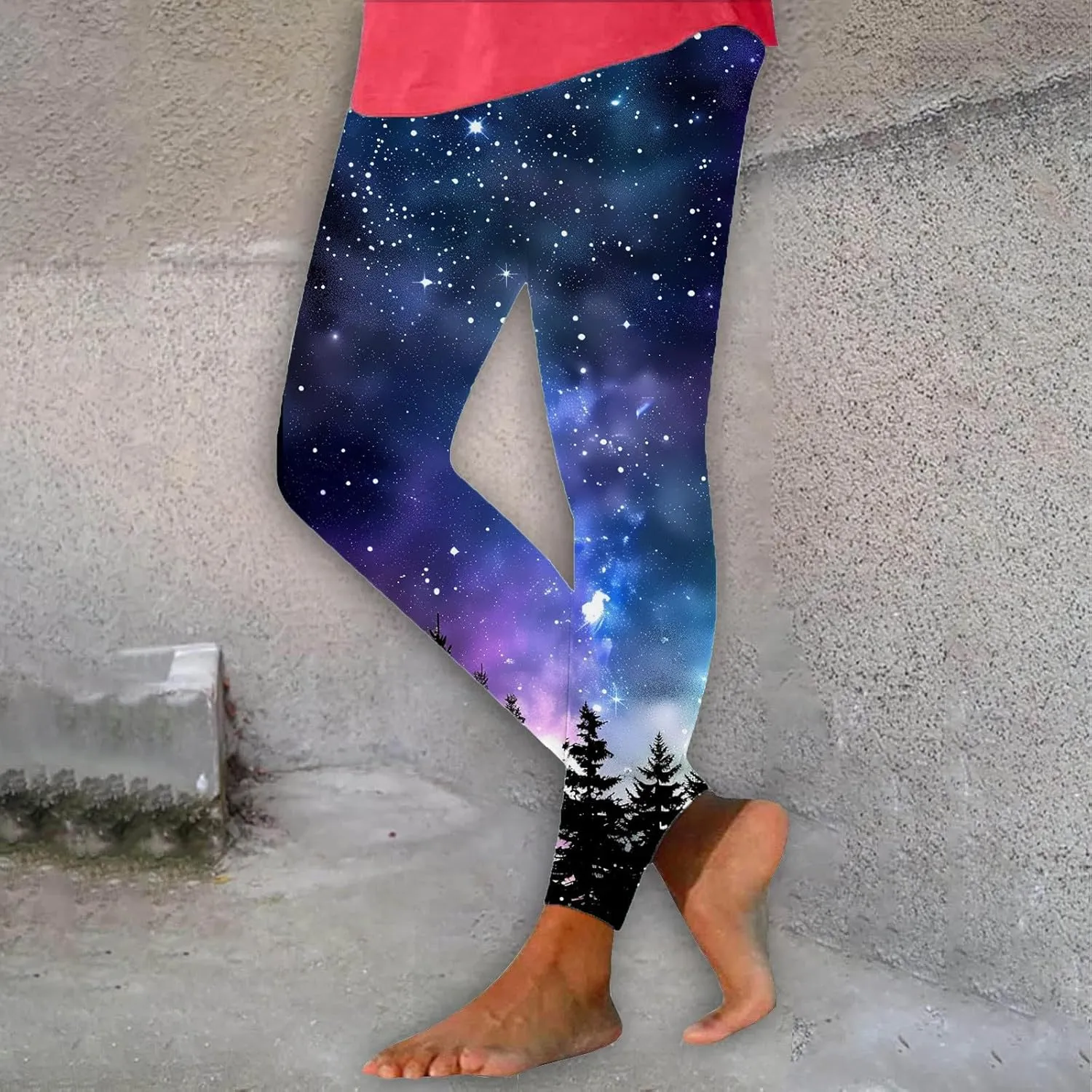 Womens Workout Pants with Pockets, Stretchy Dress Pants for Women,High Waisted Compression Leggings
