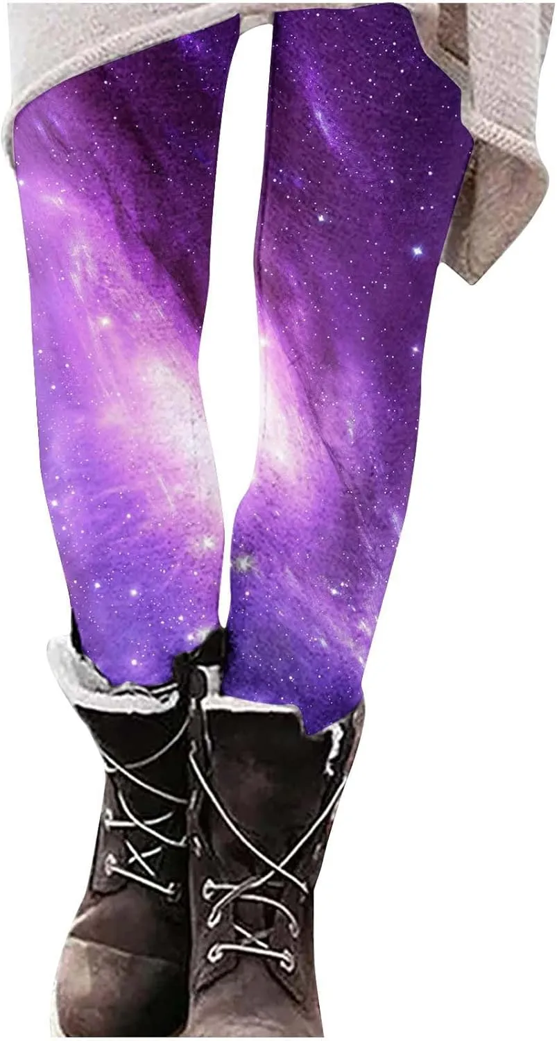 Womens Workout Pants with Pockets, Stretchy Dress Pants for Women,High Waisted Compression Leggings