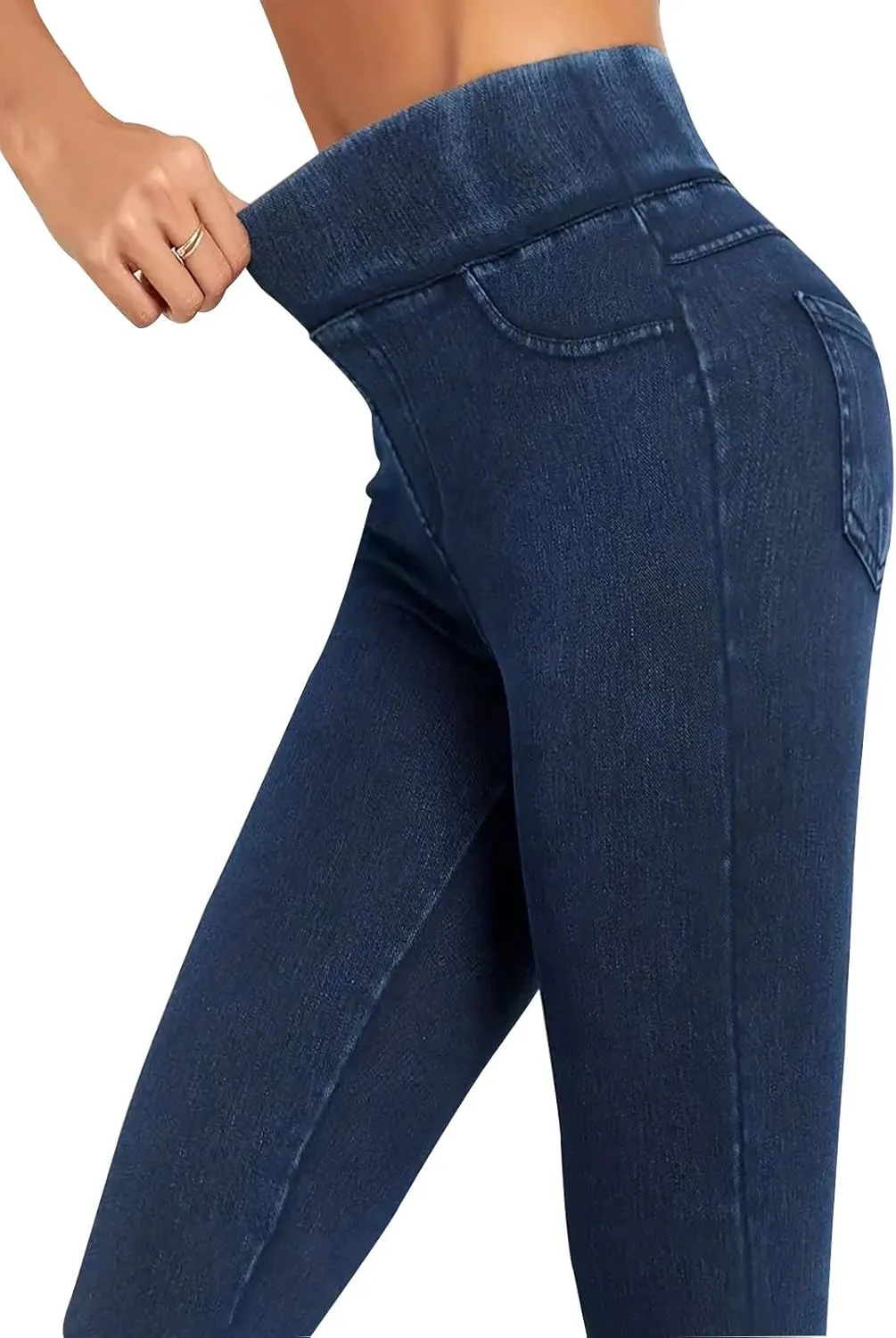 Womens Yoga Pants, Stretch Active Pants for Women Petite,Tummy Control Workout Leggings with Pockets