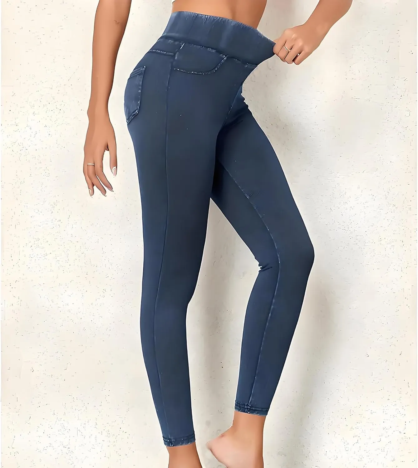 Womens Yoga Pants, Stretch Active Pants for Women Petite,Tummy Control Workout Leggings with Pockets