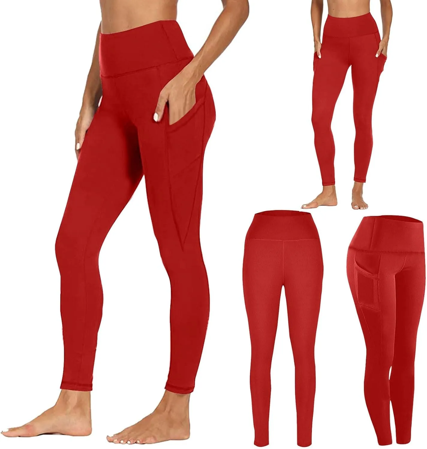 Work Bottoms for Women, Yoga Pants Women Fold Over Waist,Fold Over Leggings Y2K,Yoga Pants Women Cotton