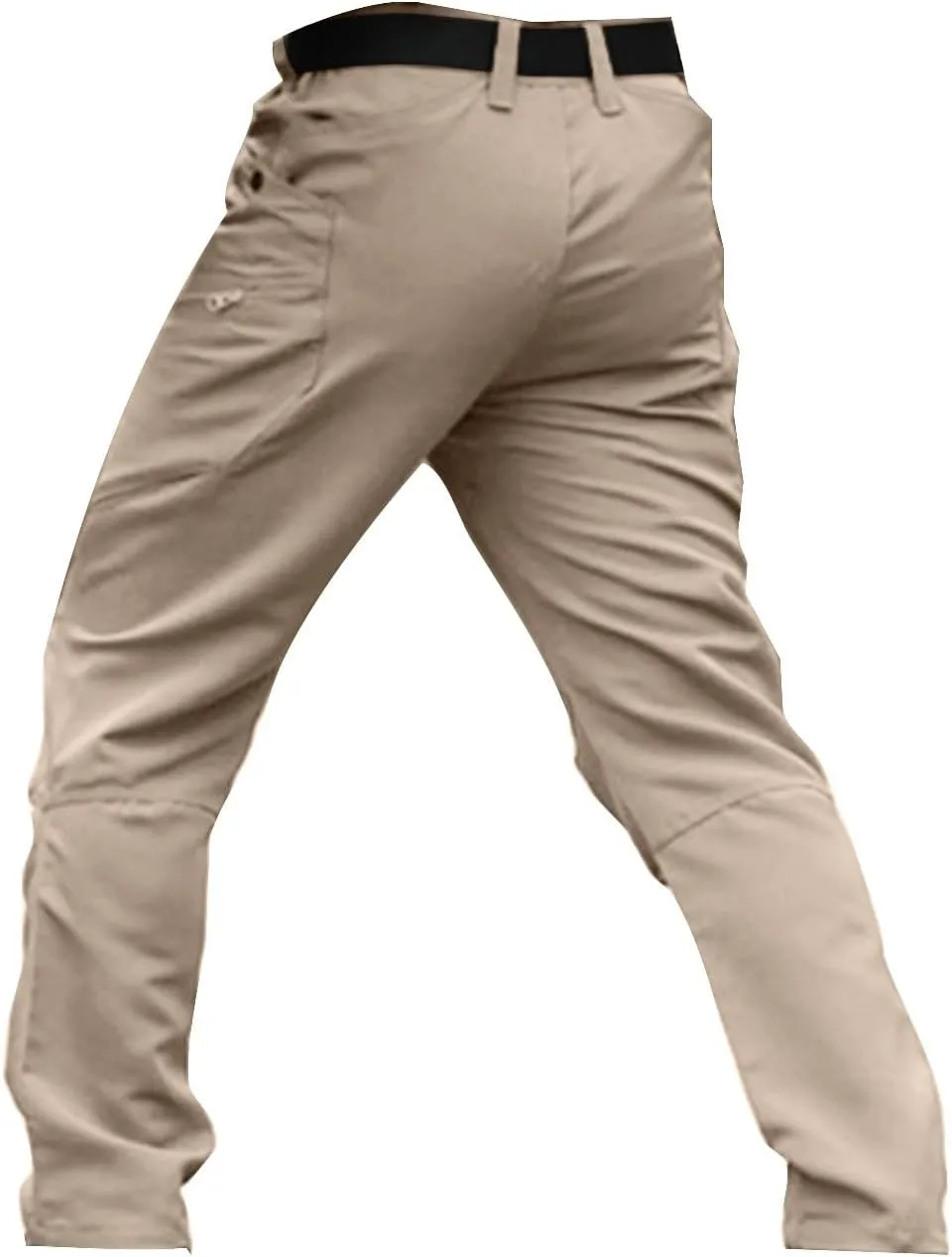 Work Pants for Men Stretch Hunting Resistant Lightweight Cargo Pants Multi-Pocket Classic Flexcamo Hiking Pants
