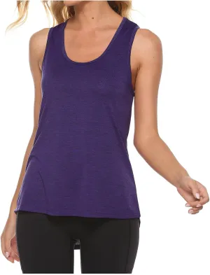Workout Tops for Women Racerback Open Back Tank Tops Sleeveless Exercise Running Yoga Shirts Athletic Gym Clothes