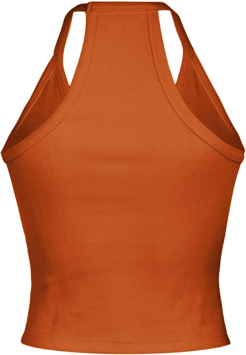 Workout Yoga Tops for Women Racerback Basic Tank Summer Spaghetti Strap Camisole V Neck Slim Fit Ribbed Sleeveless