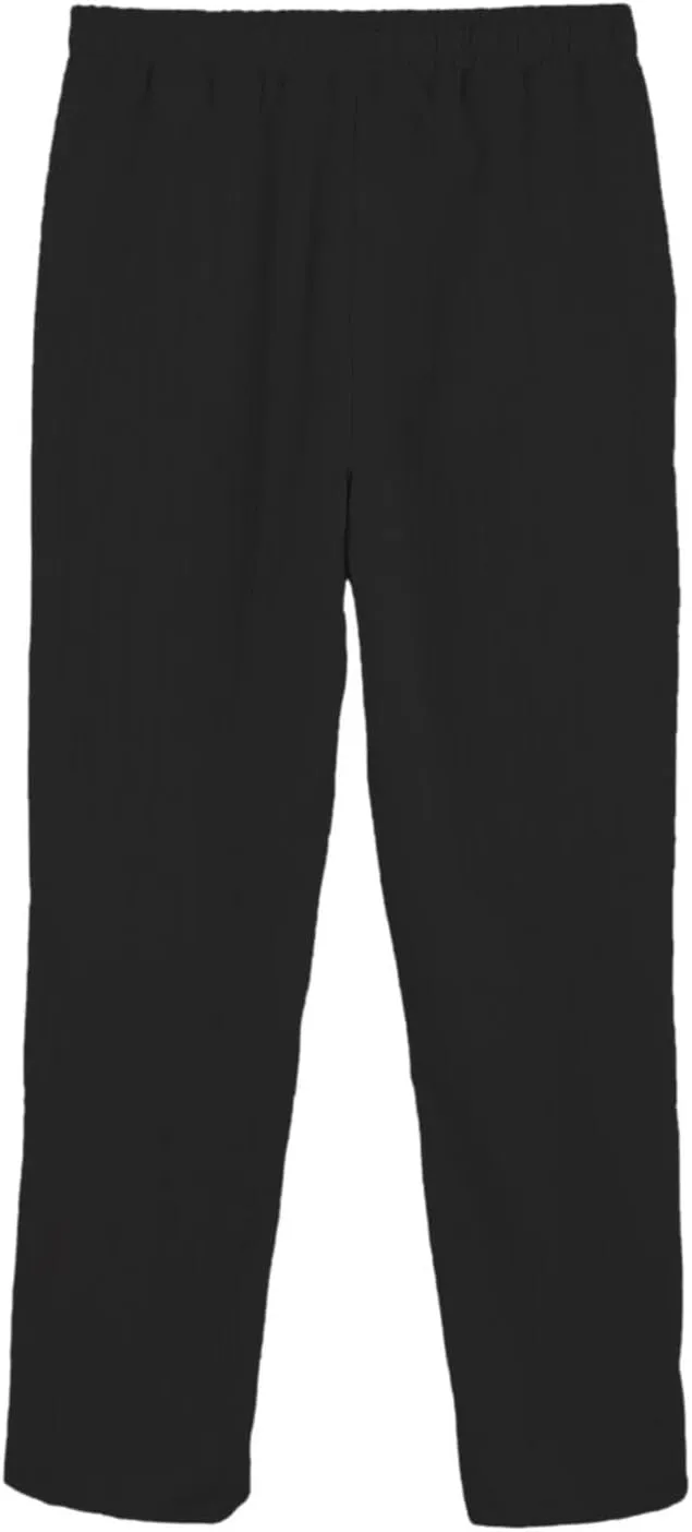 Xiaojmake Summer Linen Casual Long Pants for Men Elastic Waist Straight Leg Joggers Beach Boho Pants Vacation Lounge Trousers