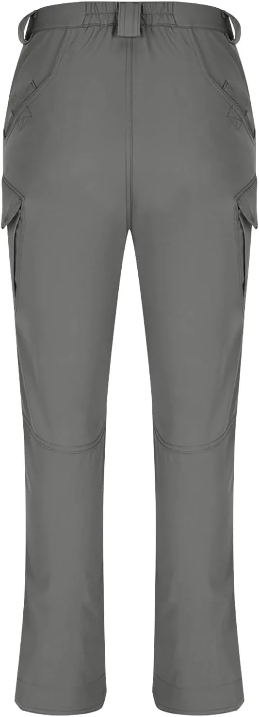 Xiaojmake Tactical Pants for Men Water Resistant Hiking Cargo Pant with Multi Pockets Waterproof Quick Dry Work Pants Stretch