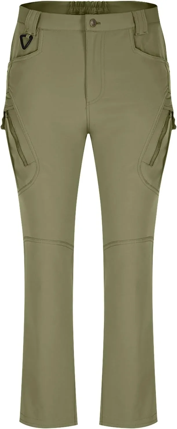 Xiaojmake Tactical Pants for Men Water Resistant Hiking Cargo Pant with Multi Pockets Waterproof Quick Dry Work Pants Stretch