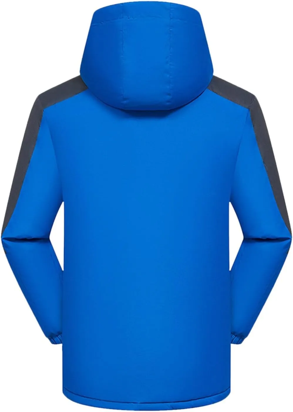 Ymosrh Men's Jackets Hooded Waterproof Windproof Raincoat Jacket Mens, M-4XL