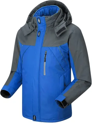Ymosrh Men's Waterproof Jackets Rain Jackets Outdoor Lightweight Softshell Raincoat Hiking Travel Jackets, M-4XL