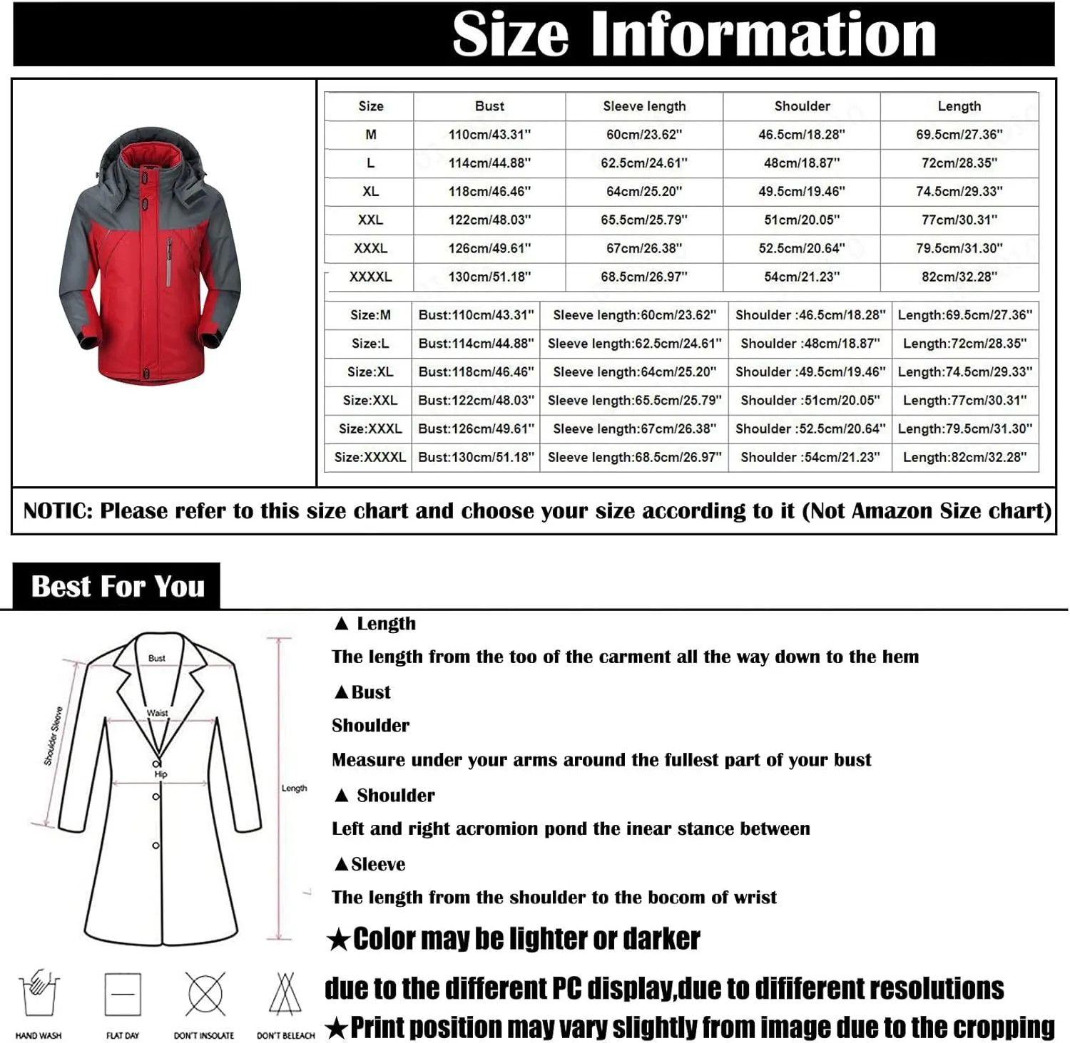 Ymosrh Men's Waterproof Jackets Rain Jackets Outdoor Lightweight Softshell Raincoat Hiking Travel Jackets, M-4XL