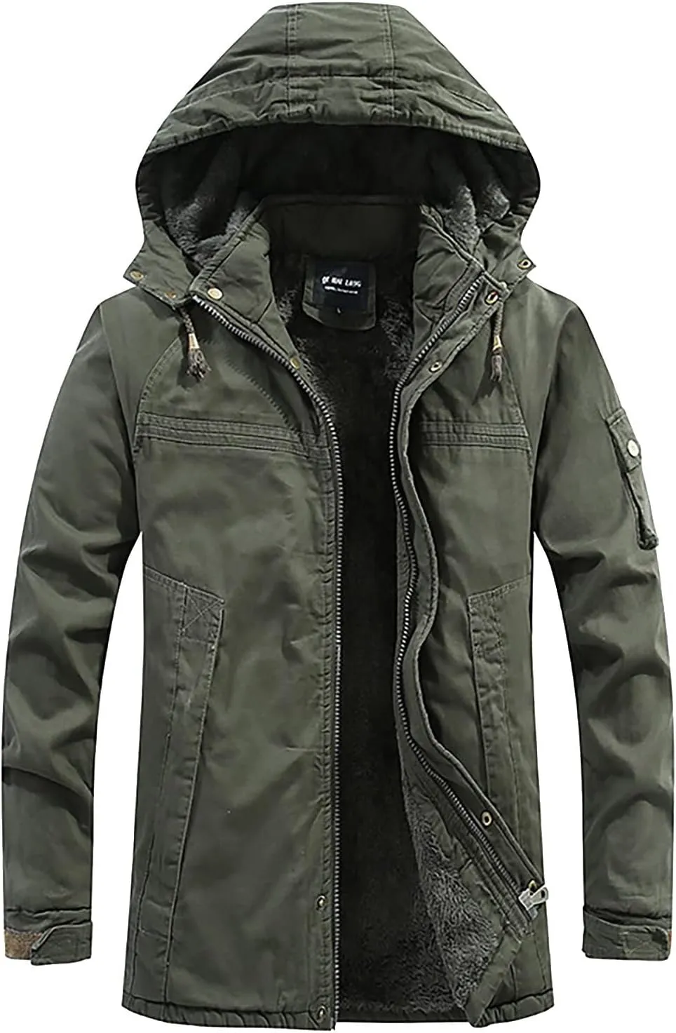 Ymosrh Men's Waterproof Jackets Windproof Mountain Sport Jacket Hooded Windbreaker Raincoat Packable Jacket, M-4XL