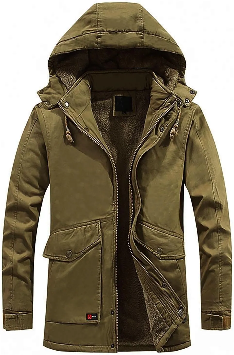 Ymosrh Men's Waterproof Jackets Windproof Mountain Sport Jacket Hooded Windbreaker Raincoat Packable Jacket, M-4XL